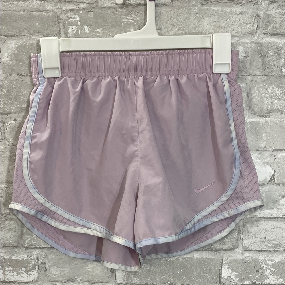 Nike Lavender Nylon Athletic Shorts